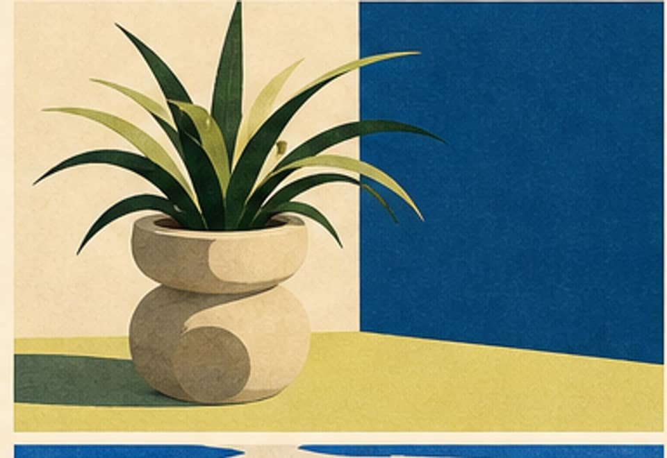 GREEN ROOM — minimal Saturday morning artwork