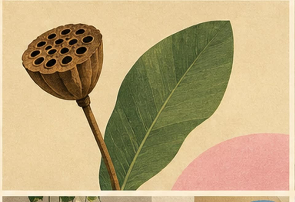 SEED / LEAF — minimal Saturday morning artwork